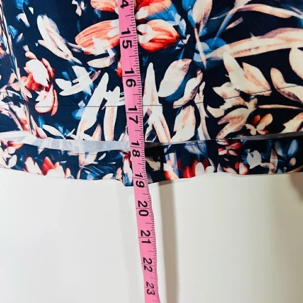 St. John’s Bay Active Floral Tropical Skort Belt Tie